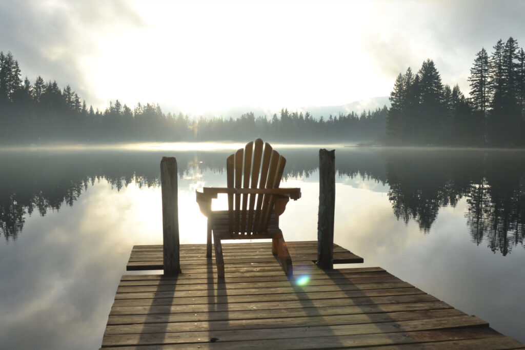Chair on Lake
